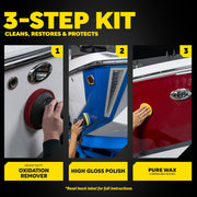 3-Step Marine & RV Fiberglass Restoration Kit