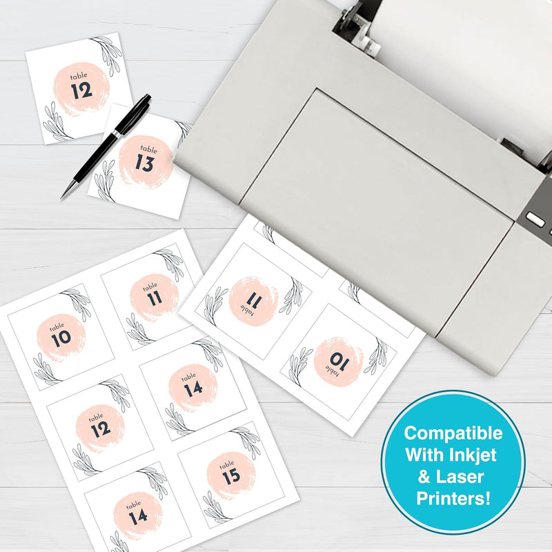 White Vellum Bristol Cardstock – 8.5 x 11, 250 Sheets