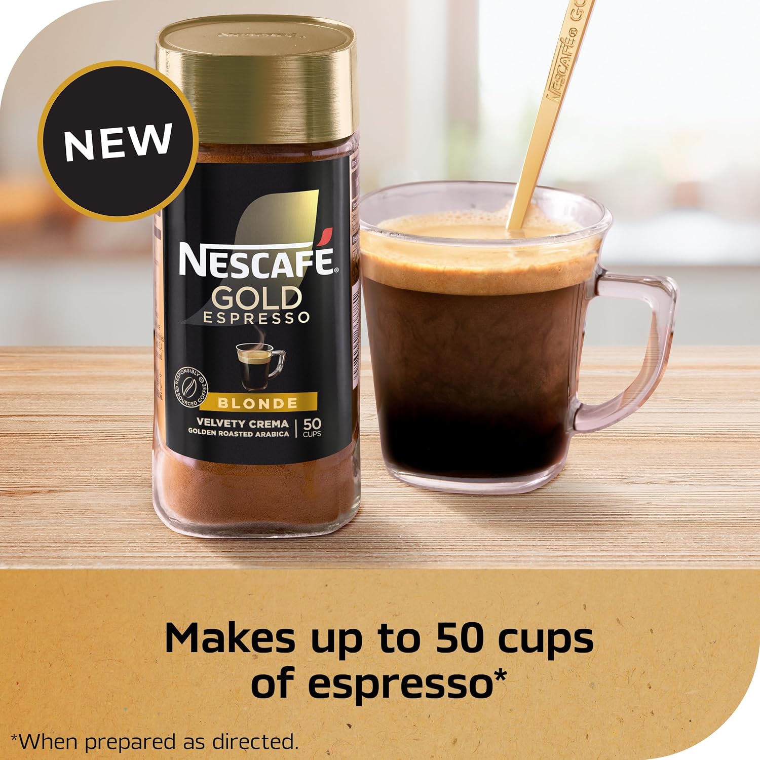 Blonde Instant Espresso Coffee