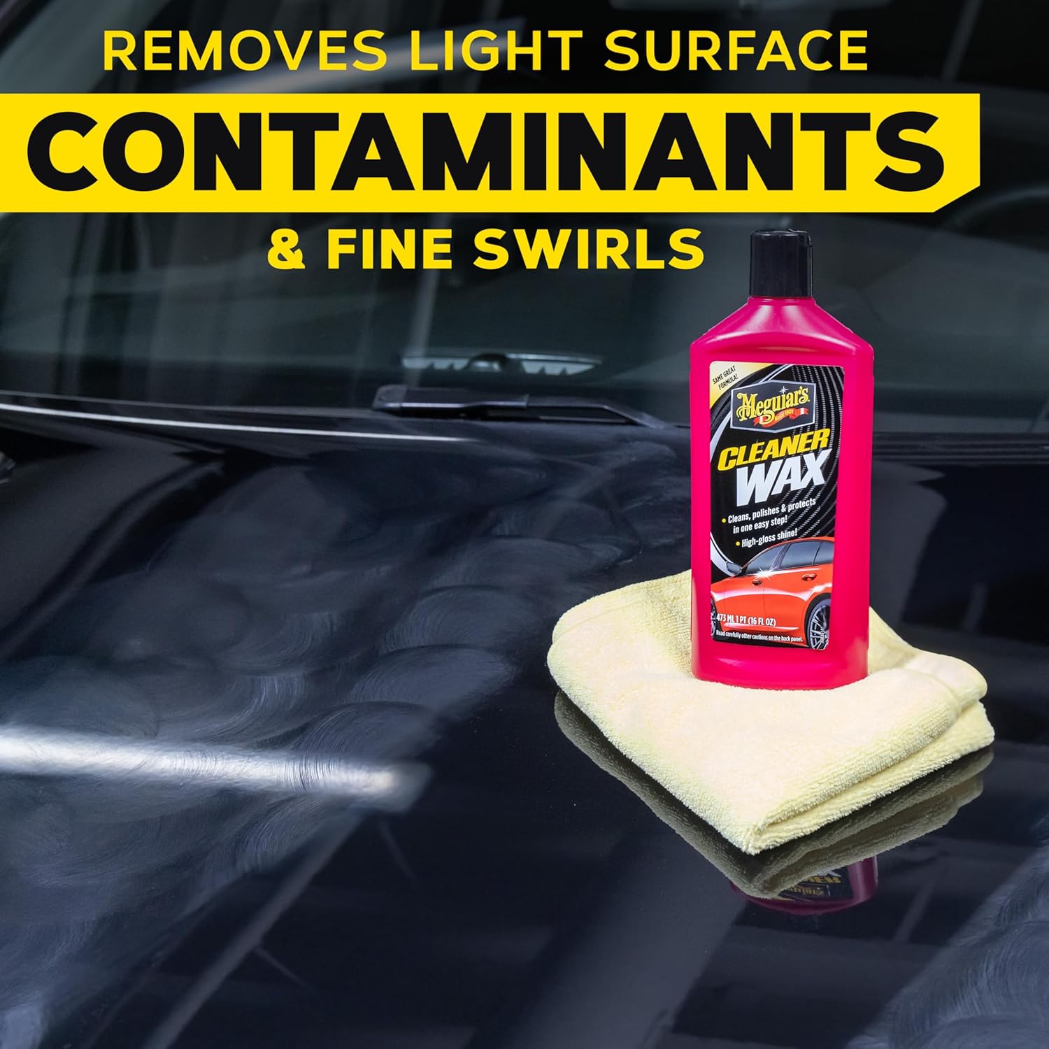 Meguiar's Cleaner Wax – 16 Oz Bottle