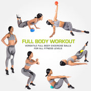 Weighted Toning Exercise Ball for Strength Training