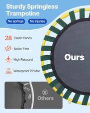 3FT Kids Trampoline with Foam Handle