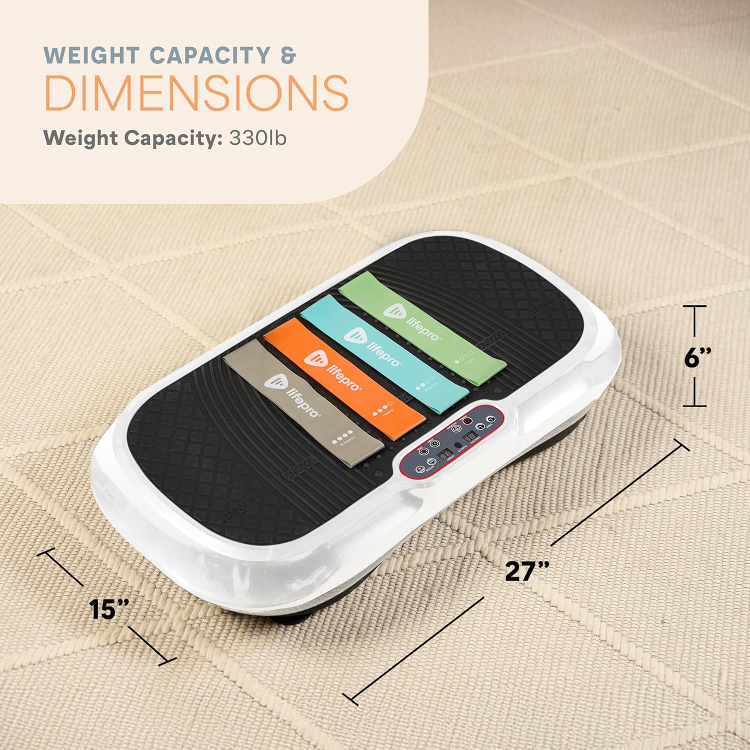 Lifepro Waver Vibration Plate Exercise Machine
