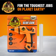 Dual-Temperature Mini Hot Glue Gun Kit with 30 Glue Sticks