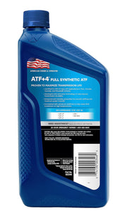Full Synthetic ATF+4 Transmission Fluid – 1 Quart