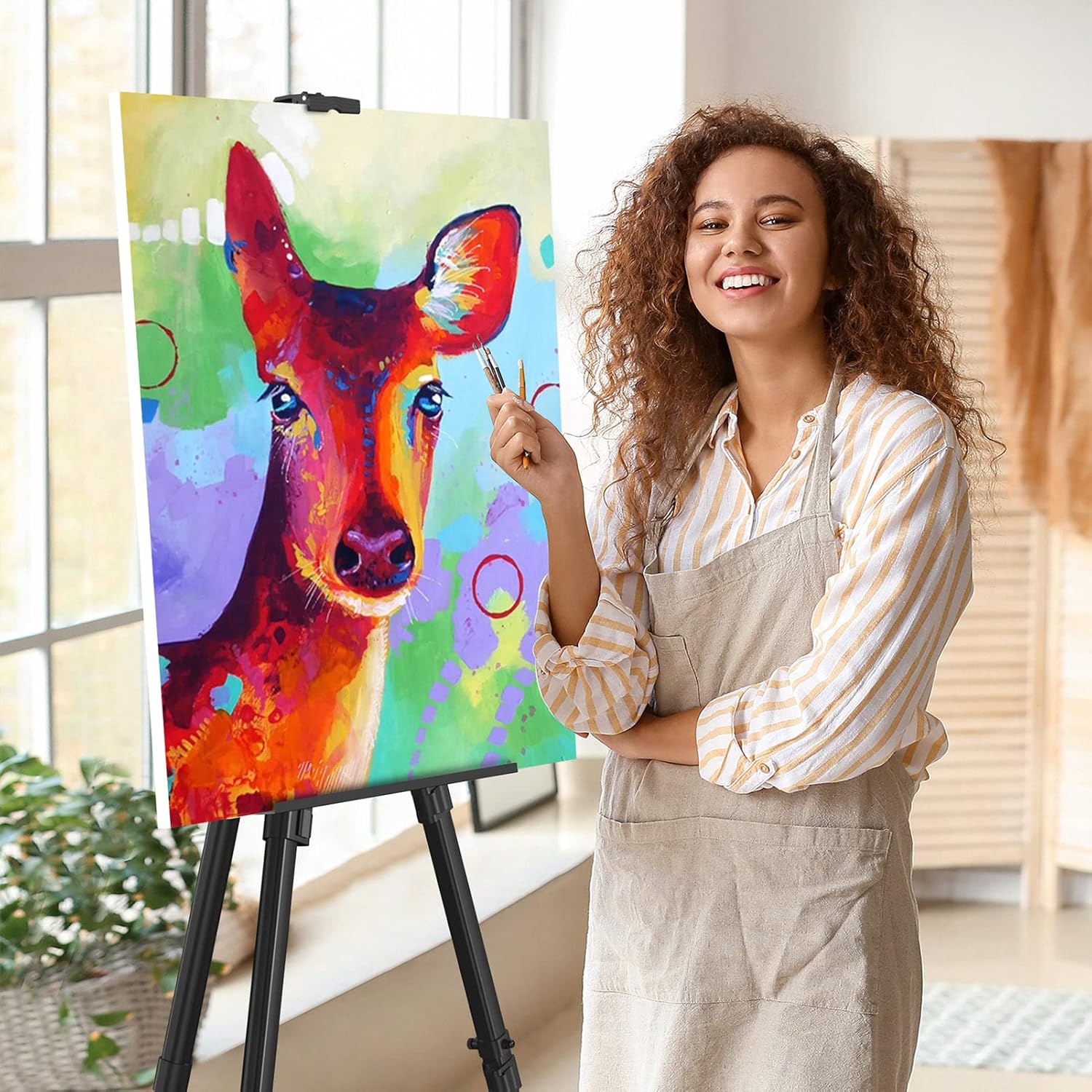 Adjustable Aluminum Artist Easel