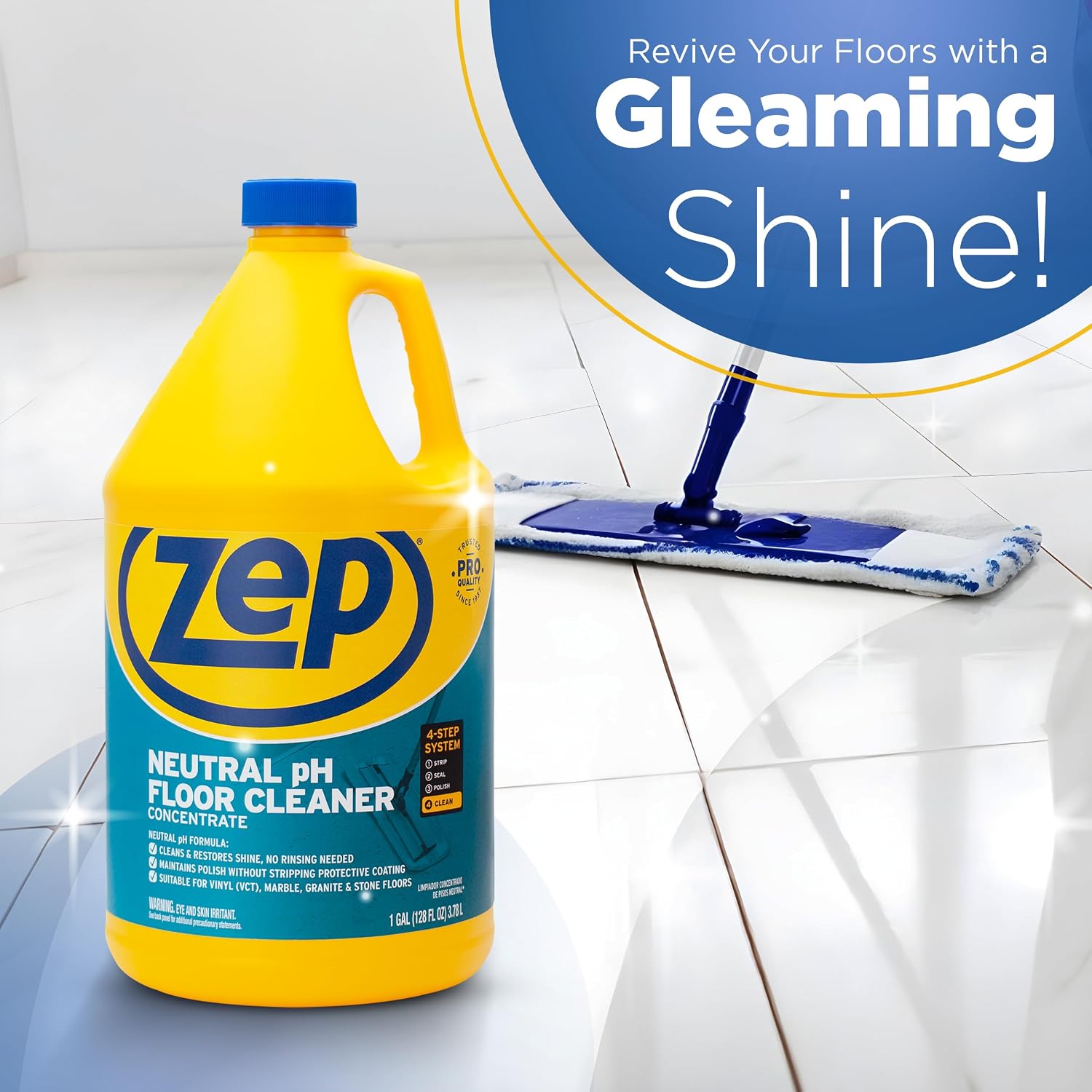Neutral pH Concentrated Floor Cleaner