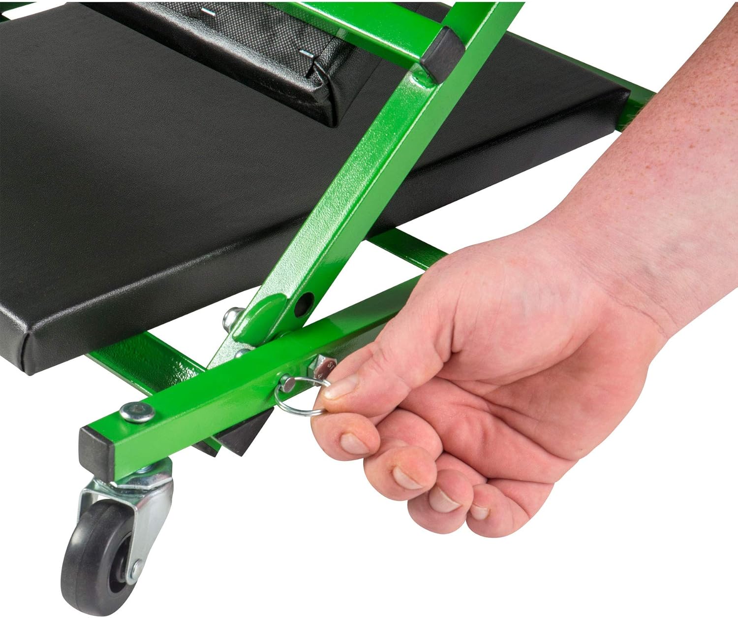 300 lb Mechanic Creeper – Black & Green