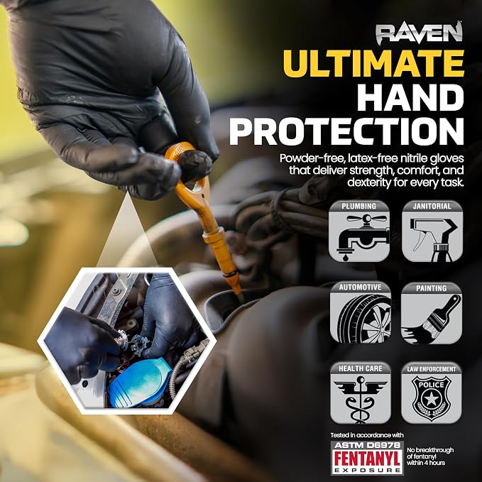 Heavy Duty Nitrile Gloves