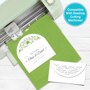 White Vellum Bristol Cardstock – 8.5 x 11, 250 Sheets