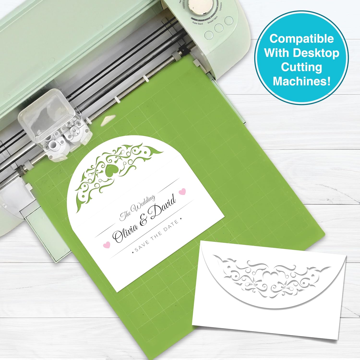 White Vellum Bristol Cardstock – 8.5 x 11, 250 Sheets