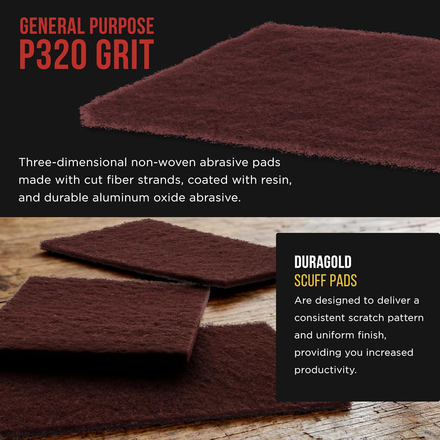 Premium 6 x 9 Inch Scuff Pads
