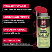 RV Slide-Out Silicone Lubricant