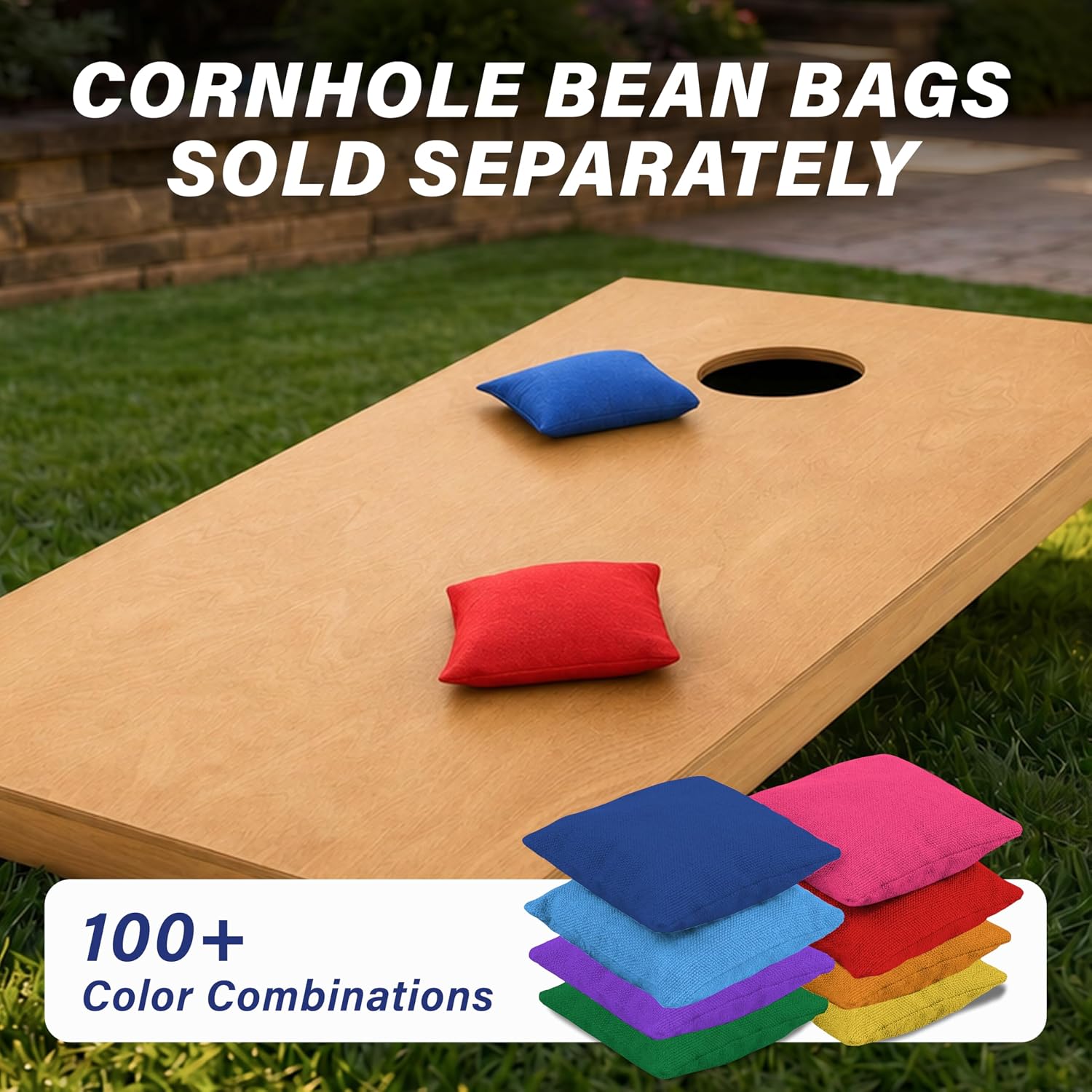 Regulation Wooden Cornhole Boards Set