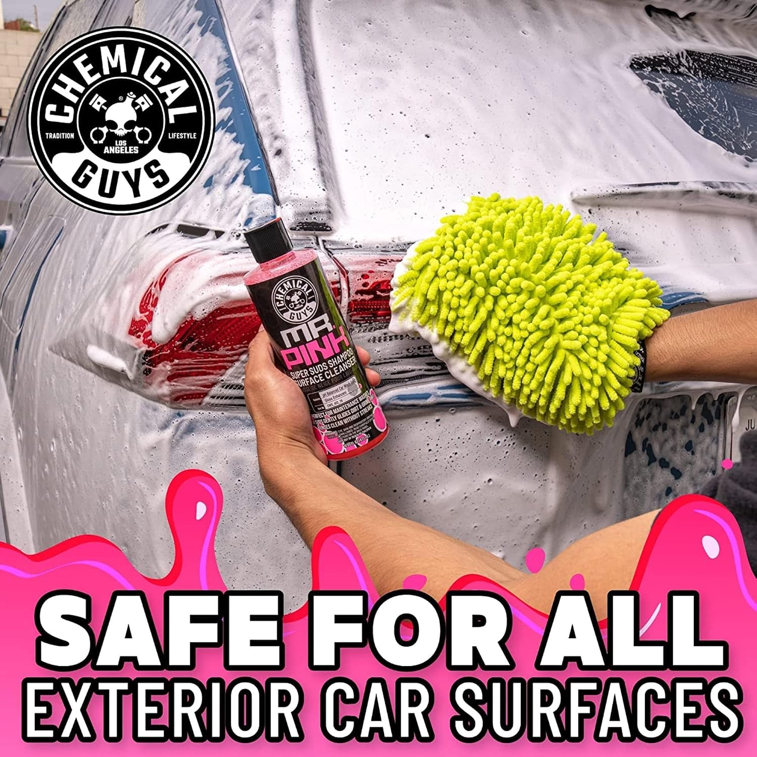 Chemical Guys Mr. Pink Car Wash Soap – 16 Oz