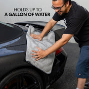 Large Ultra-Plush Microfiber Drying Towel – 36 x 25 in