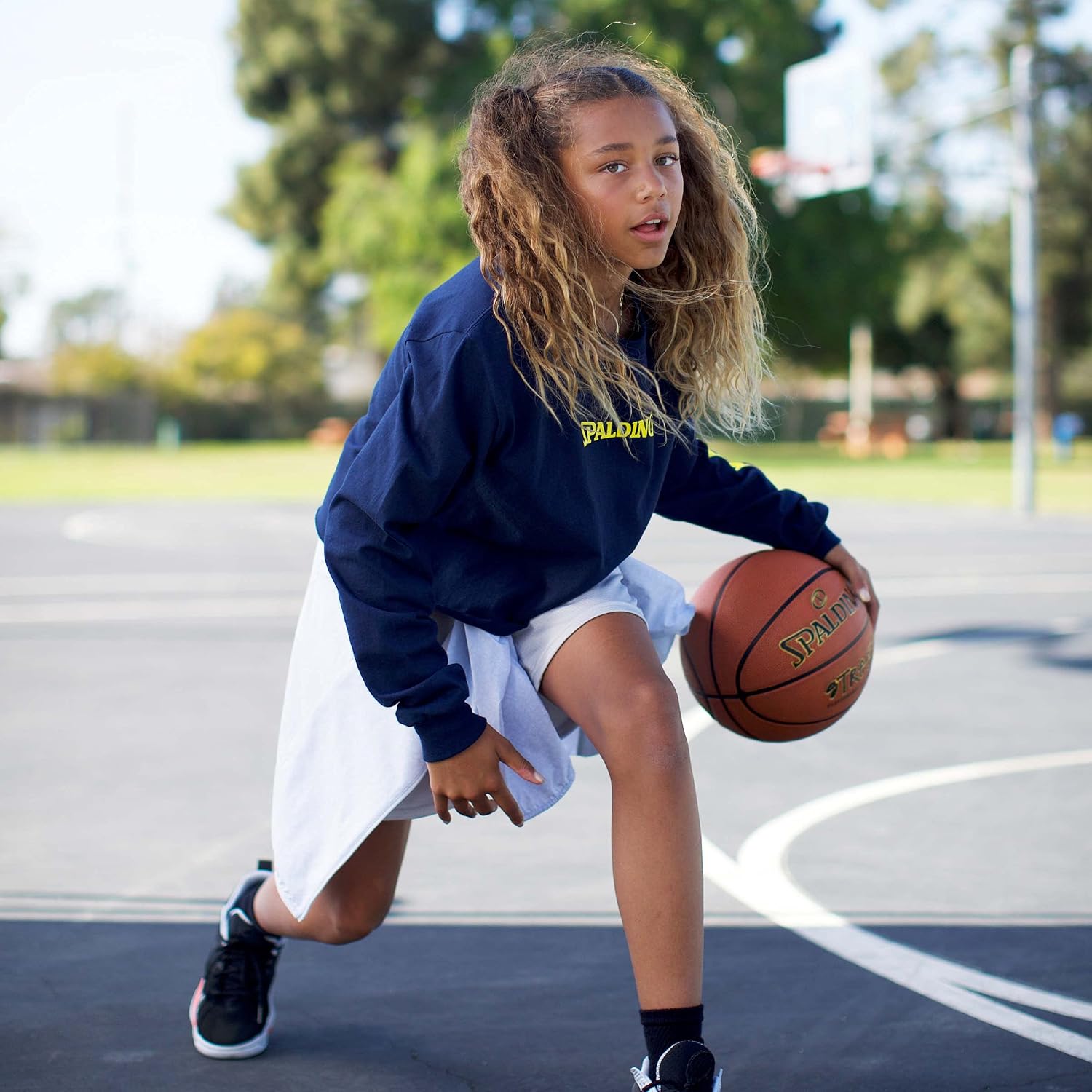 Outdoor Rubber Basketball Performance Grip