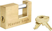 Solid Brass Trailer Coupler Lock with 15/16-Inch Shackle