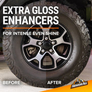 No-Wipe Tire Shine Spray – 2 Pack