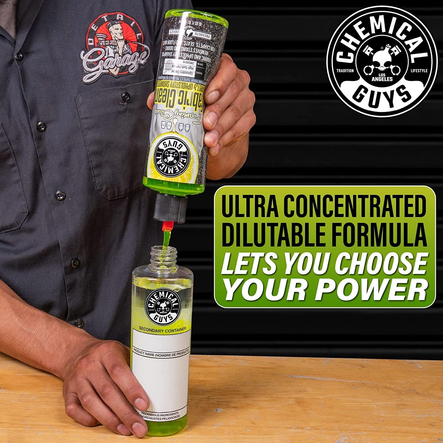 Chemical Guys Foaming Citrus Fabric & Carpet Cleaner – 16 Oz