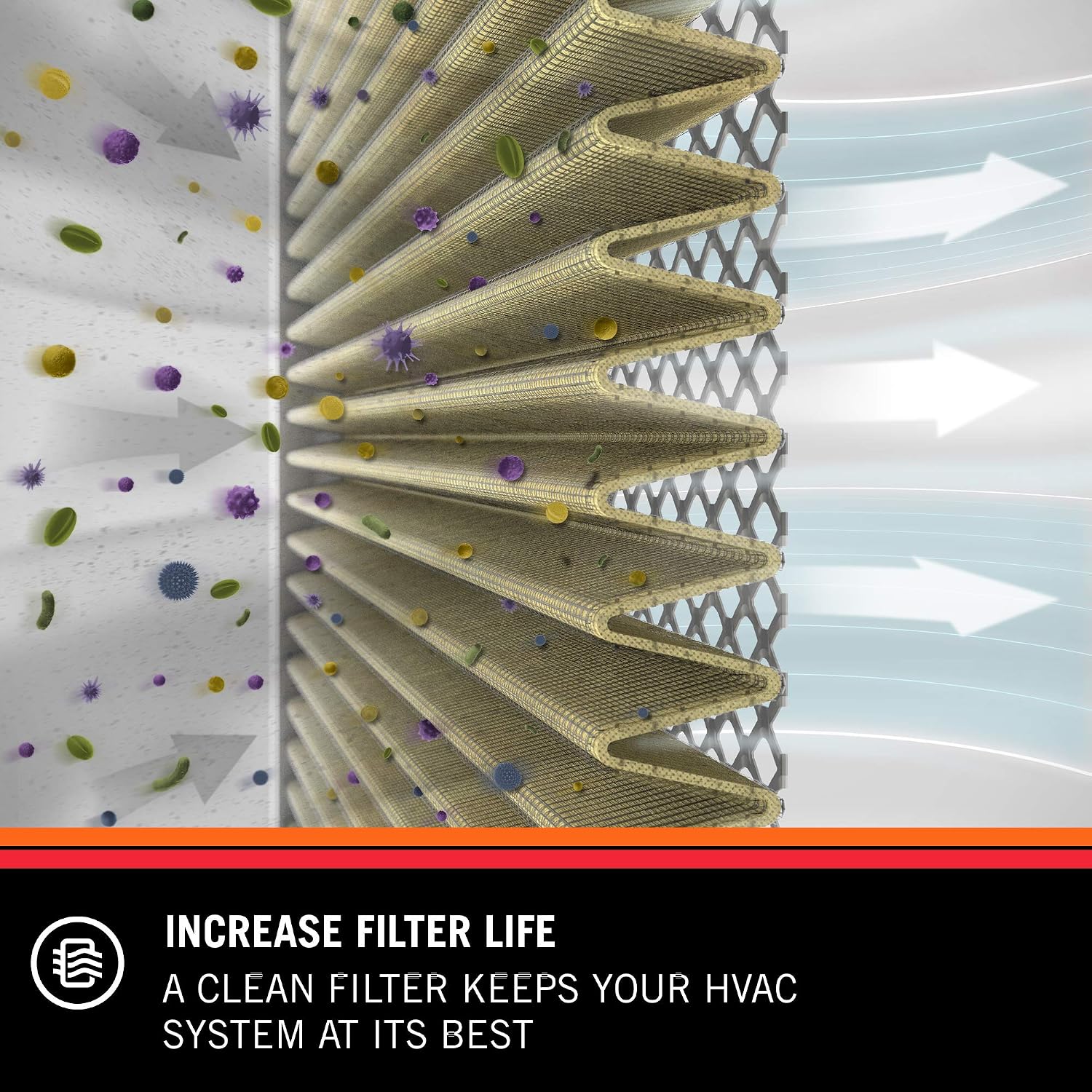 Washable HVAC Air Filter Cleaner & Refresher – 32 oz