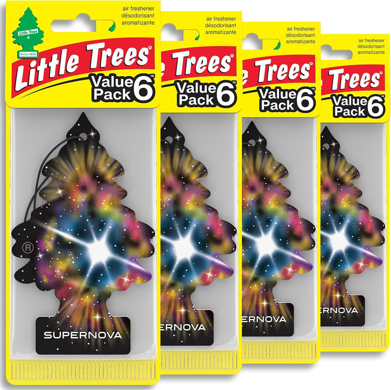 Hanging Car Air Fresheners – Supernova Scent, 24 Pack