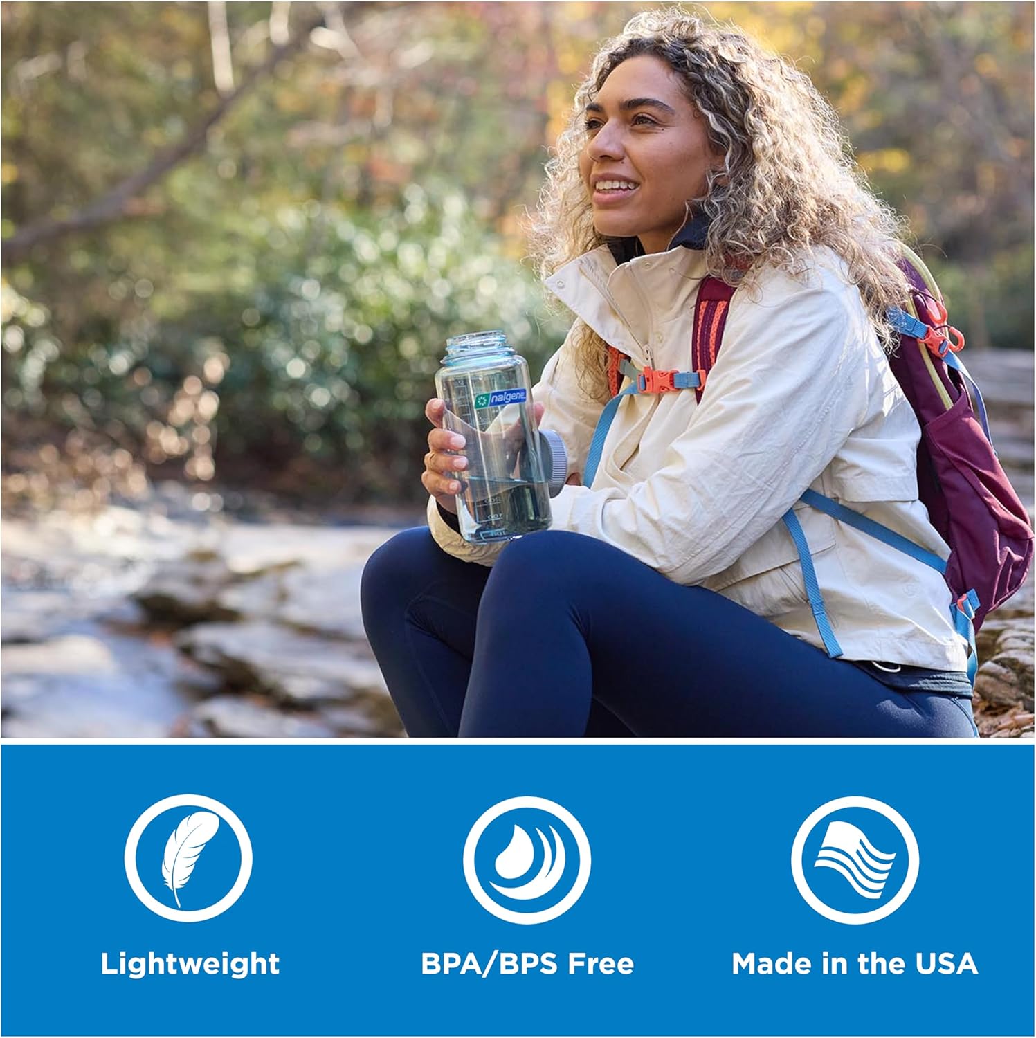 32 Oz Wide Mouth BPA-Free Water Bottle