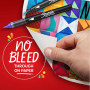 12-Color Acrylic Brush Marker Set