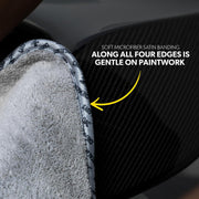 Large Ultra-Plush Microfiber Drying Towel – 36 x 25 in