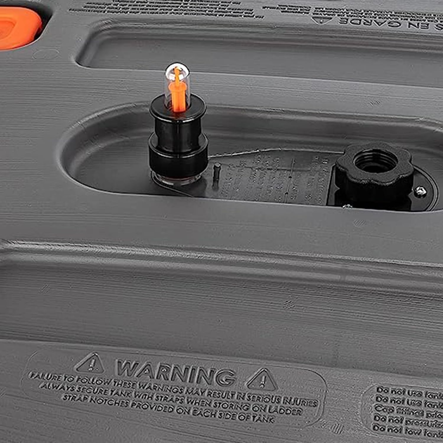 RV Tote Tank Fill Gauge & Vent