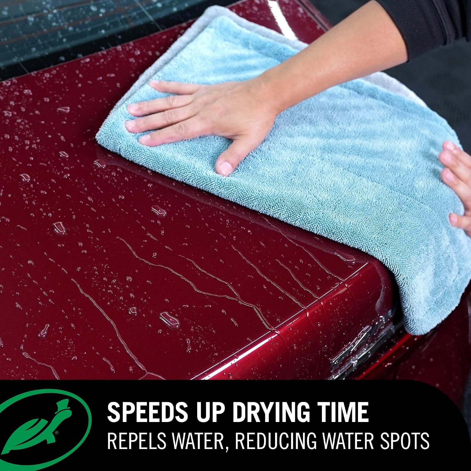 High-Gloss Wax & Dry Spray Car Wax – 26 oz
