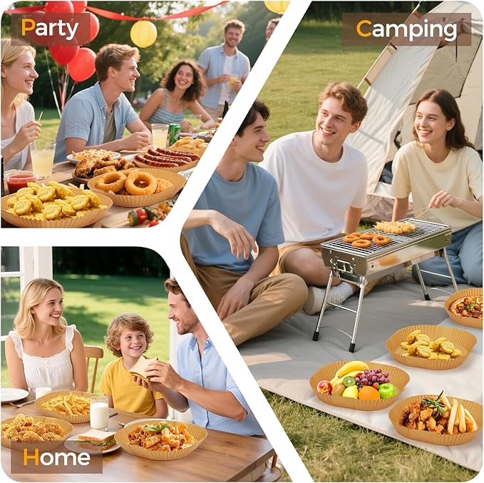 125 Pack Air Fryer Liners