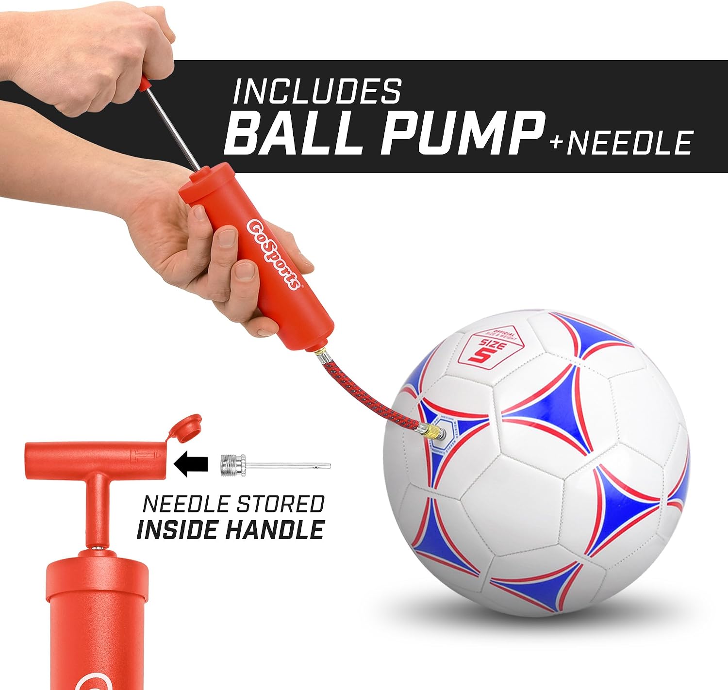 Premier Soccer Ball with Ball Pump