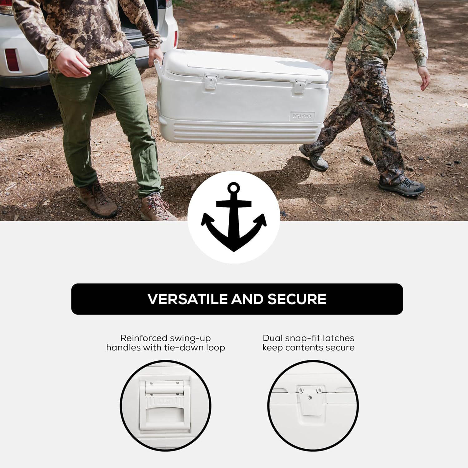 Heavy-Duty Insulated Hard Cooler
