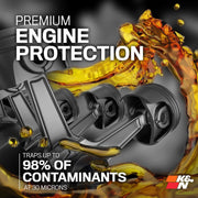 High-Efficiency Engine Oil Filter for Select 2009–2023 Vehicles