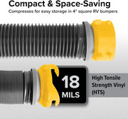 Camco Deluxe 10-Foot RV Sewer Hose Extension – 39665