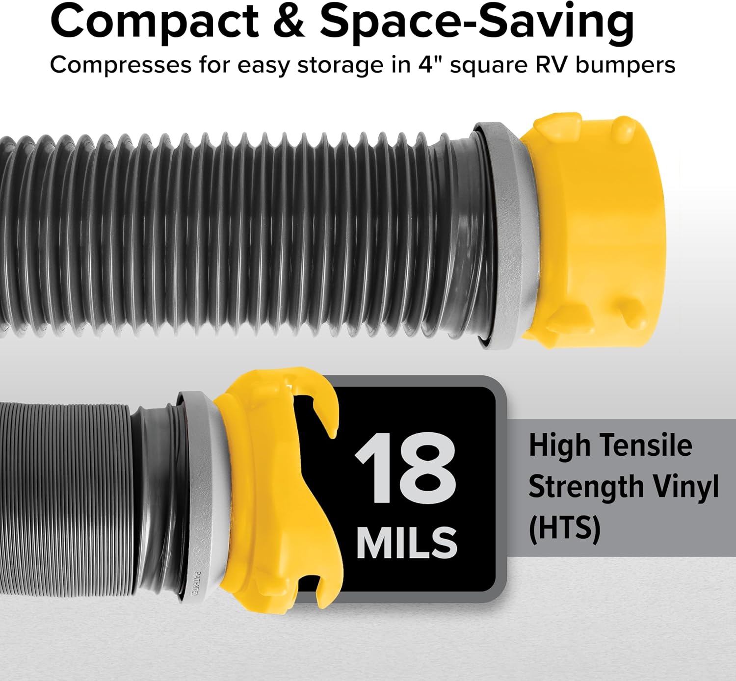 Camco Deluxe 10-Foot RV Sewer Hose Extension – 39665