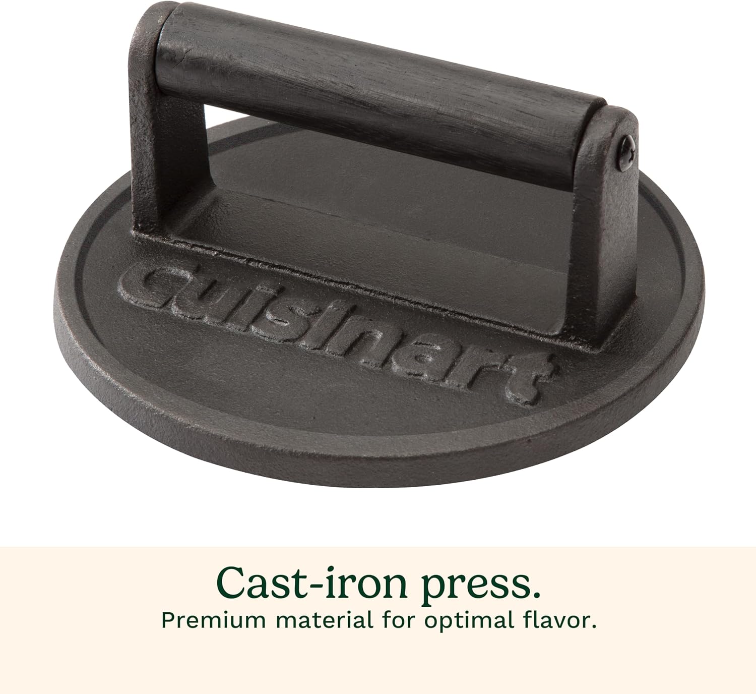 Cast Iron Burger Press