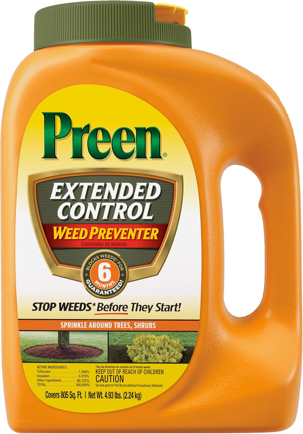 Extended Weed Preventer