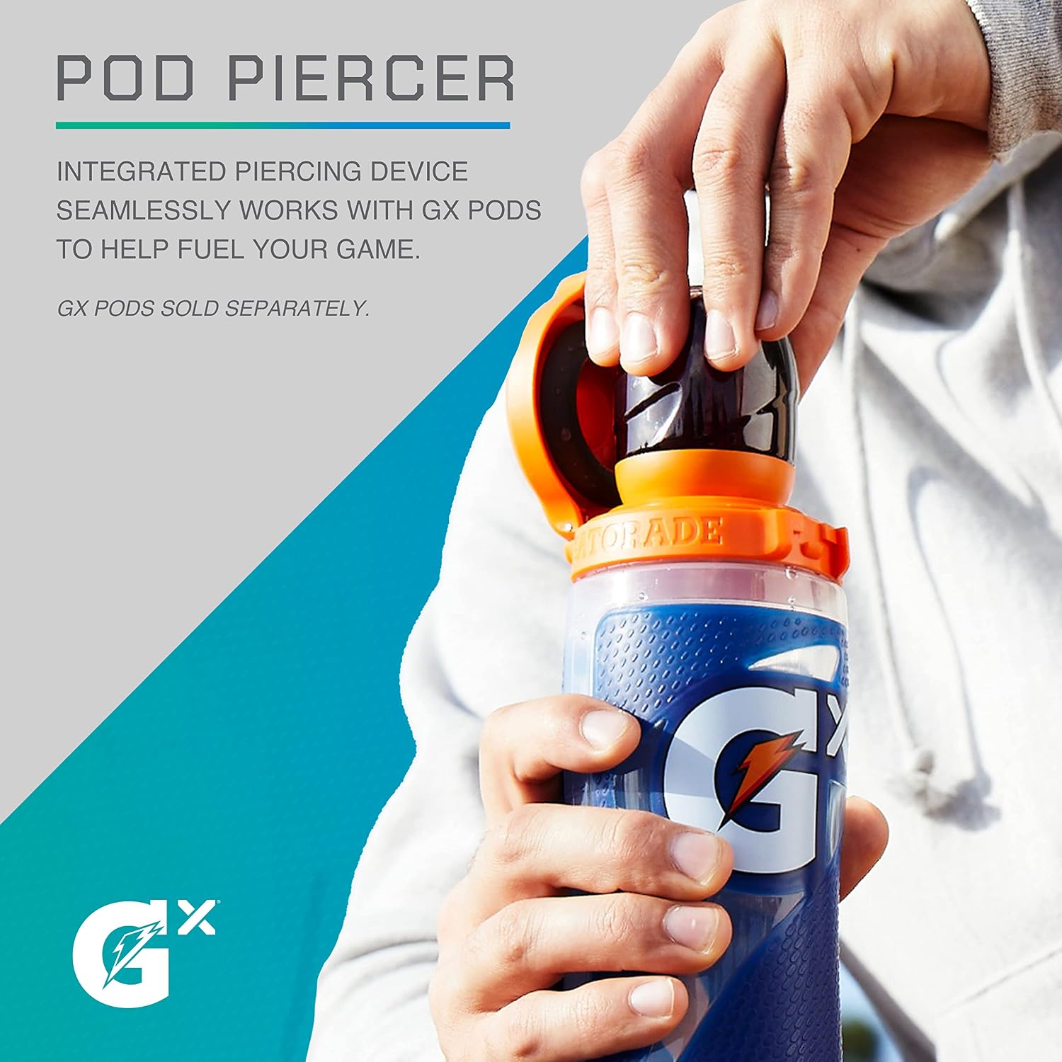 Sports Water Bottle with Gx Refillable System