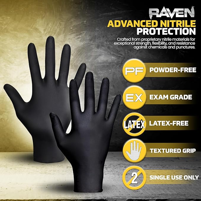 Heavy Duty Nitrile Gloves