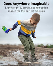 CamelBak Eddy+ Kids Water Bottle with Bite Valve Straw – 14 oz