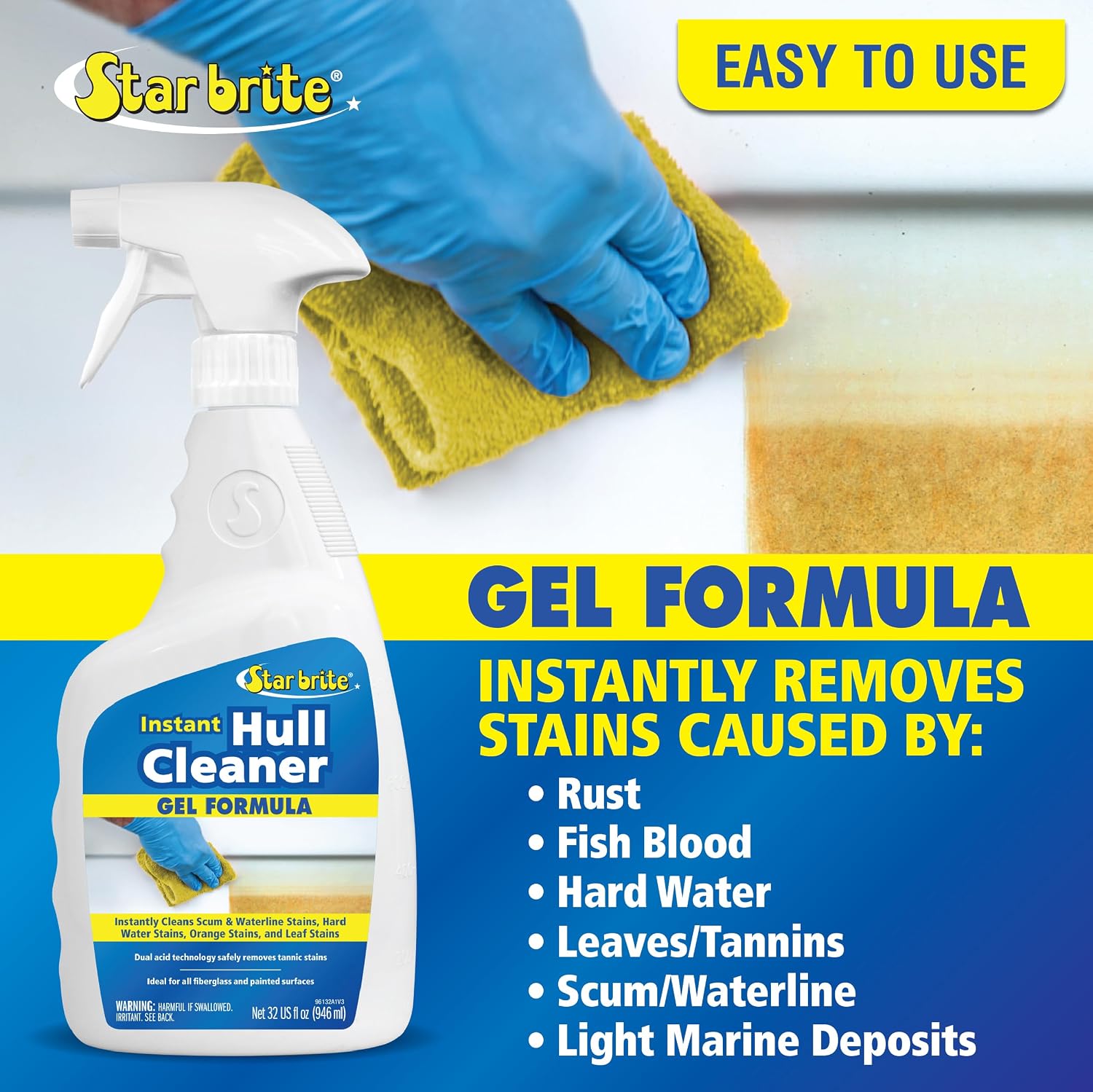 Boat Hull Cleaner Gel Spray