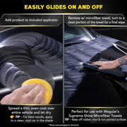 Premium Carnauba Paste Wax with Polymer Protection – 11 oz