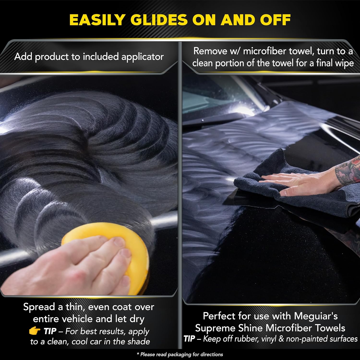 Premium Carnauba Paste Wax with Polymer Protection – 11 oz