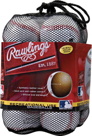 Official League Practice Baseballs – 12 Pack