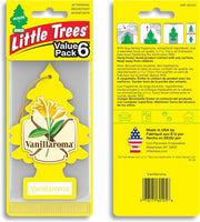 LITTLE TREES Vanillaroma Car Air Freshener – 24 Pack