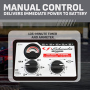 Wheeled 10A Car Battery Charger & Maintainer
