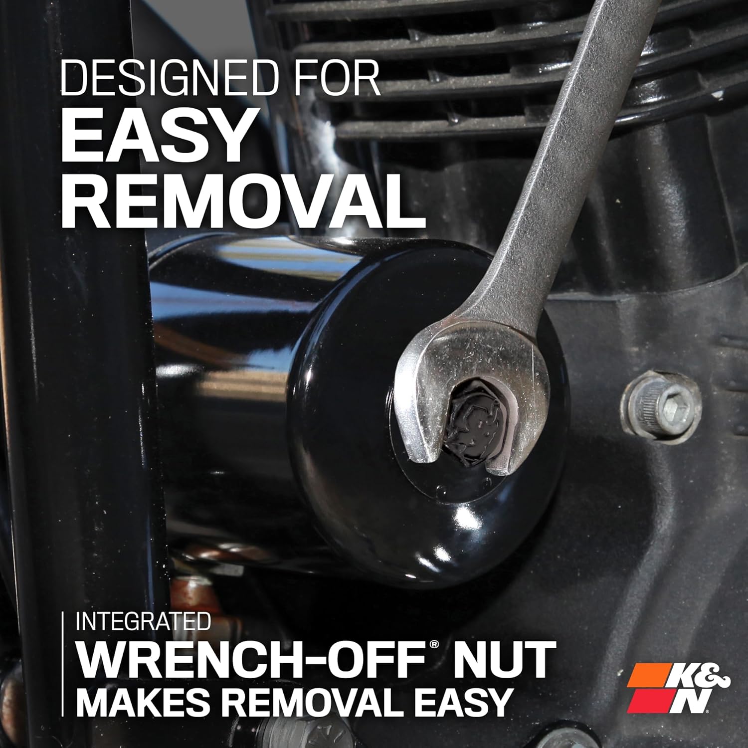 K&N KN-303 High Performance Motorcycle Oil Filter