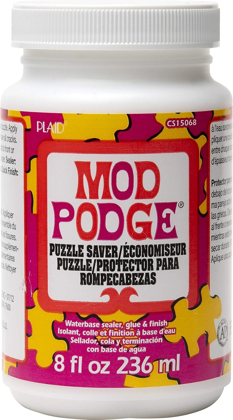 Clear-Drying Puzzle Sealer & Finish – 8 oz